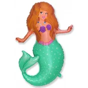 Flexmetal Folija balon z motivom morske deklice Pretty Mermaid - 80 cm