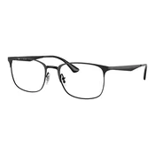 Ray-Ban RX6421 2904 M (54) Črna/Kristalna