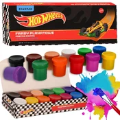 Hot Wheels Hot Wheels Plakatne barve za risanje, barve za šolo, 12 BARV, 20 ml v kozarčkih 3+