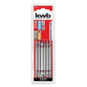 kwb Set dvostranih nastavaka za odvijac, 100 mm, 6 kom - 120910