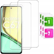 shumee 3x kaljeno steklo ZA realme C67 4G glass 9H | 3-PAKET