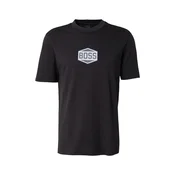 BOSS Majica marine / črna / off-bela