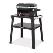 Weber Lumin Compact 26 črn s stojalom električni žar - Weber