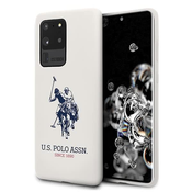 US Polo USHCS69SLHRWH S20 Ultra G988 white Silicone Collection (USP000018)