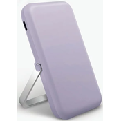 UNIQ Powerbank Hoveo 5000mAh USB-C 20W PD Fast charge Wireless Magnetic lilac lavender (UNIQ-HOVEO-LAVENDER)