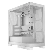 MODECOM Volcano Space Midi ATX ohišje 2xUSB3.0, 1xUSB C Okence iz kaljenega stekla, belo, (5000262401)