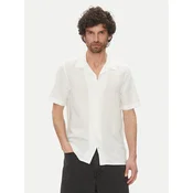 Calvin Klein Srajca K10K114197 Écru Regular Fit