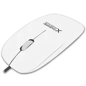 Esperanza SKRAJNO ŽIČNA MIŠKA. 3D OPT. USB-C LACERTA BELA