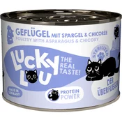 Lucky Lou Life Stage mačja hrana Adult Sterilized - perutnina - 200 g