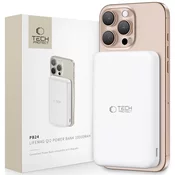 TECH-PROTECT PB24 LifeMag QI2 MagSafe powerbank 10000mAh bel (5906302313266)