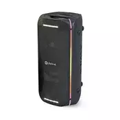 PLATINET Speaker boombox 70W, s bežičnim mikrofonom, Bluetooth 5.3, TWS, USB, AUX, FM radio, crni PMPB513