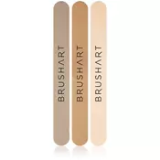 BrushArt Accessories Nail file set set pilic odtenek Bež 3 kos