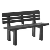 Vrtna klop GENZIANA, 110x52x71cm, antracit I.P.A.E-Progarden