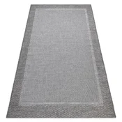 eoshop Preproga SISAL BOHO 46201575 okvir vzorec siva ( - Velikost: 80x150 cm)