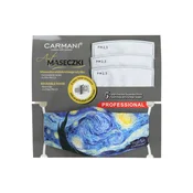 Zaščitna maska s filtrom - V. Van Gogh. Zvezdna noč (carmani)