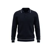 Trendyol Pulover mornarska/bela