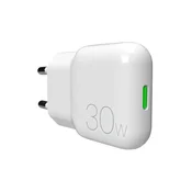 slomart Omrežni polnilnik GaN Puro SLIMPRO 30W USB-C - bel