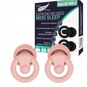 shumee Ušesni čepki Medi Sleep, velikosti XS/S/M/L, roza