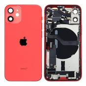Apple iPhone 12 Mini - zadnje ohišje z majhnimi deli (rdeča)