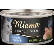 Miamor Fileji v soku, konzerva 80 g - Skipjack + tuna
