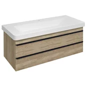 SITIA 2 predala Vanity Unit 101,4x50x44,2cm, hrast Alabama - Rjava - 101,4x50x44,1 cm - Sapho - SITIA - 24 - MDF/laminat - 1014 - 500 - 441 - 14