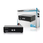 Adapter VGA F 2xIN - VGA F OUT, preklopnik