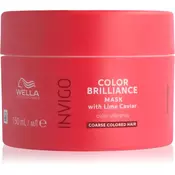 Wella Professional Invigo Color Brilliance maska za barvane grobe lase 150 ml za ženske