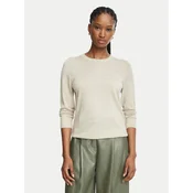 BOSS Pulover Ferpina  50544987 Svetlo bež Slim Fit