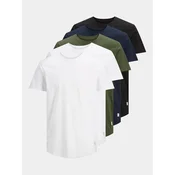 Jack & Jones Komplet t-shirt majic? Noa 12183653 Pisana Regular Fit