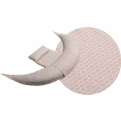 Jastuk za trudnice 12 u 1 Nuvita - Dreamwizard, ružičasti