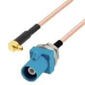 shumee Pigtail FAKRA CODE Z BH vtič/MMCX RA vtič 20 cm