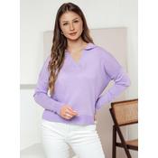 Sweter damski VISTILLA wrzosowy Dstreet
