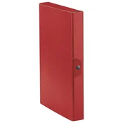 MAPA S GUMBOM HRBAT- 40MM A4 EUROBOX ESSELTE C2416 CRVENA