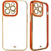 1 to 3 Hurtel Modni Ovitek Iphone 12 Pro Max Ovitek Gel Okvir Zlat