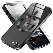 Overboard Futrola za iPhone 17e / 16e, Electro MagSafe, crna + zaštitno staklo za ekran