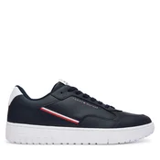 Superge Tommy Hilfiger Th Basket Corporate Stripes FM0FM06091 Mornarsko modra