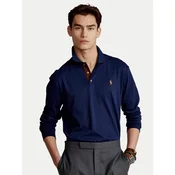 Polo Ralph Lauren Polo majica 710671785001 Mornarsko modra Slim Fit