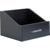 Renote Vinyl Records Cube Case Škatla za vinilne plošče Black (Kot novo)