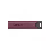Kingston DT Max USB disk, 1 TB, 3.2 Gen2, 1000/900MB/s, metalni, klizni konektor, crvena (DTMAXA/1TB)