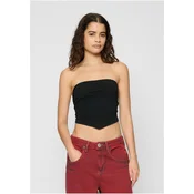 Womens knot bandeau top 2 pcs white+black