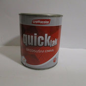 Brzosušivi lak Quicklak sjajni 0,75l - Smeđa RAL 8011