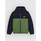 Element Classic Hooded Kids Jacket bronze green