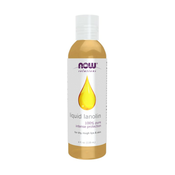 100% Tekoči lanolin NOW (118 ml)