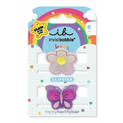 Invisibobble Sponke za lase Clipstar Glow Happy Flower 2 kom