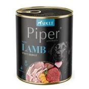 shumee Dolina Noteci Piper z jagnjetino in korenjem mokra hrana za pse 800 g