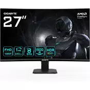 GIGABYTE Gaming monitor 27 inča GS27FC2 FHD 1920x1080 VA 240Hz
