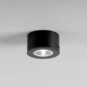 Egger Licht Egger DLS Downlight Newton črna 30° 3.000 K O 6,3 cm IP54 - Dnevna soba/jedilnica - Sodobni - Kovina