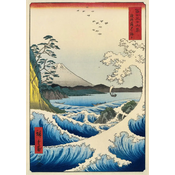BlueBird - Puzzle Utagawa Hiroshige - The Sea at Satta, Suruga Province - 1 000 kosov