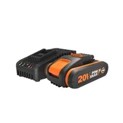 shumee 2,0 Ah 20V baterija s polnilnikom Worx Power Share WA3601