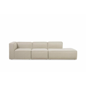 Atelier Del Sofa Kotna zofa, več M (M8-M1-M3) - kremasta